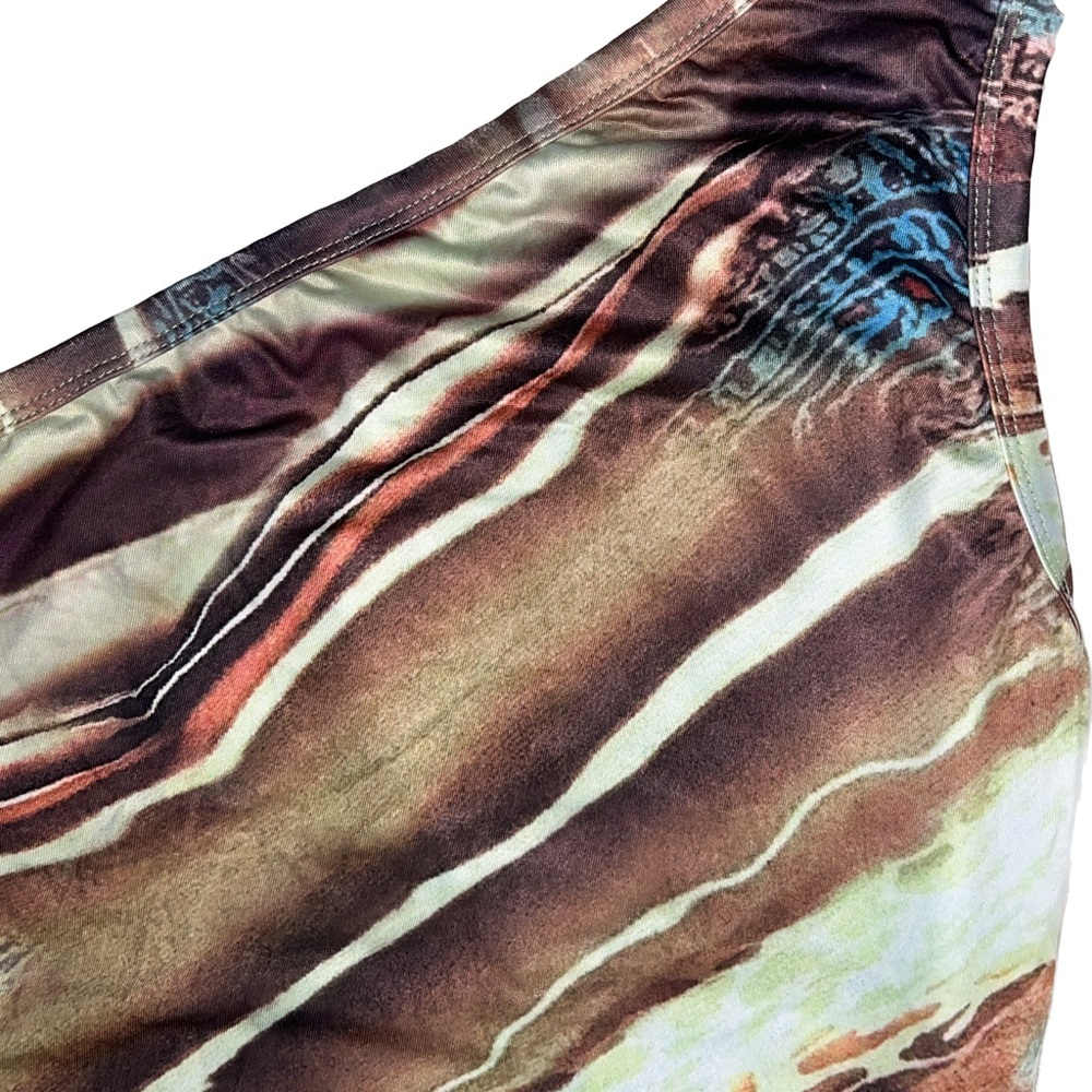 Multicolor Abstract Print Top - Picture 3 of 5